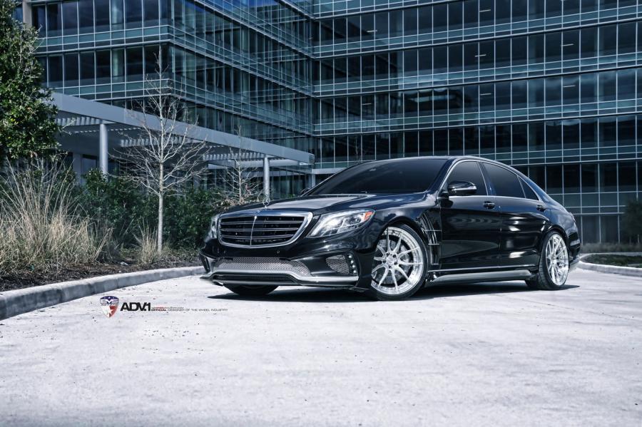  Mercedes-Benz S600 on ADV.1 Wheels (ADV50MV2CS) 2015 года  (фото 1 из 6)
